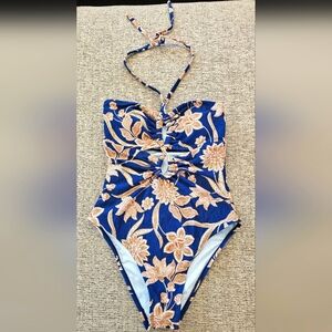 Floral one piece Cupshe
